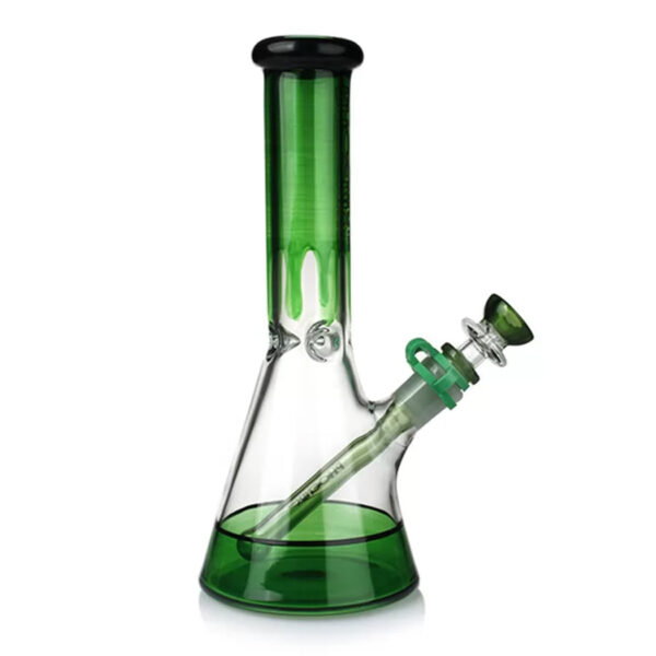 10" phoenix star color drop beaker bong