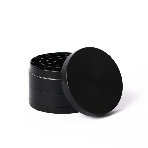black metal 60mm 4pc herb grinder