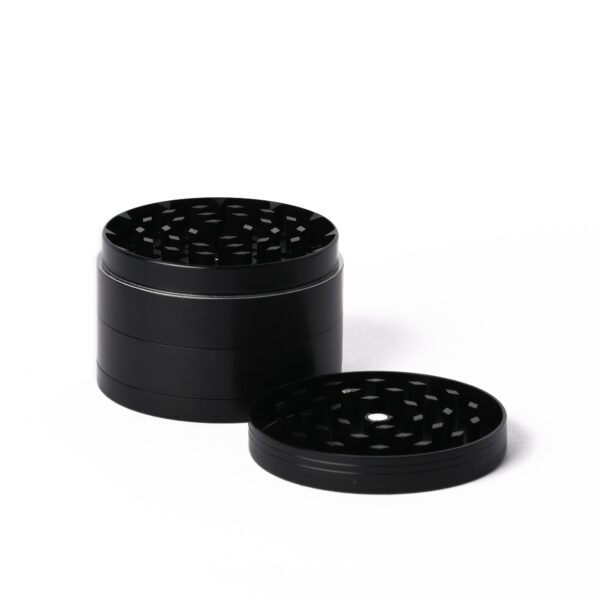 black metal 60mm 4pc herb grinder