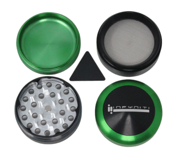 infyniti convex 50mm 4 piece grinder red