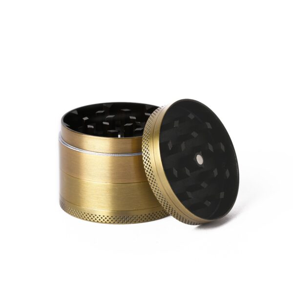 brass multi leaf 50mm herb grinder
