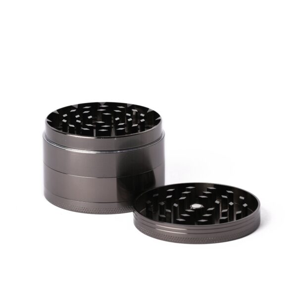 60mm 4pc herb grinder titanium