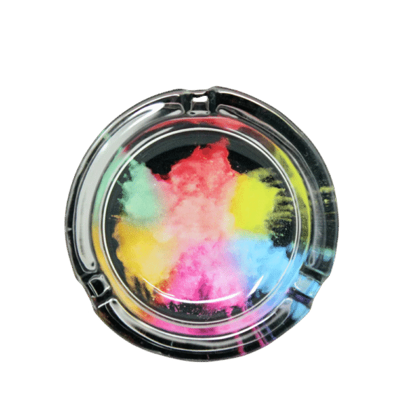 glass ashtray