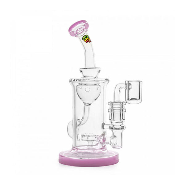 irie 6.75" klein incycler with ufo perc rig