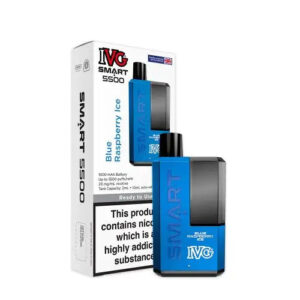 blue raspberry ice ivg smart 5500 rechargeable refillable disposable vape kit 1.jpg